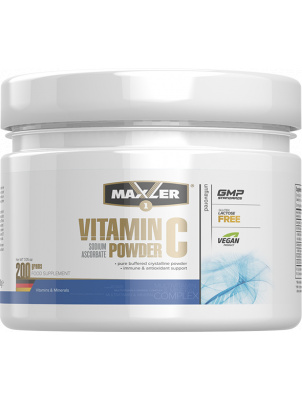 Maxler Vitamin C Sodium Ascorbate Powder 200g 200 г