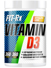 FIT-Rx Vitamin D3 360 cap